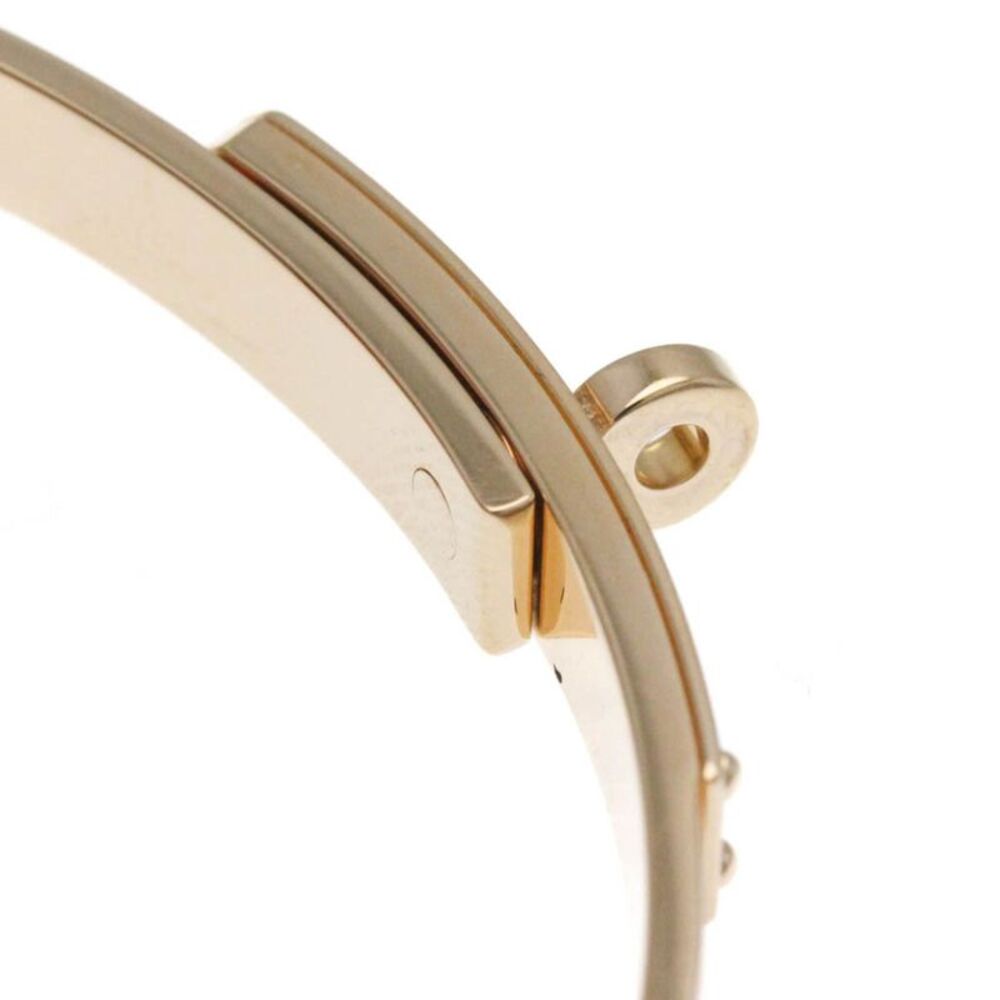 Pre Loved hermes Kelly Diamond Bracelet LG Women Gold Bracelets - Picture 8 of 8